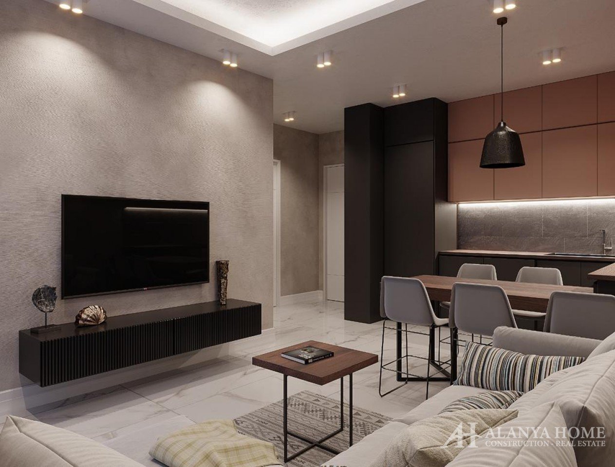 Фото покупка продажа недорогая квартира в доме жилом комплексе с полной инфраструктурой Алания Хоум 